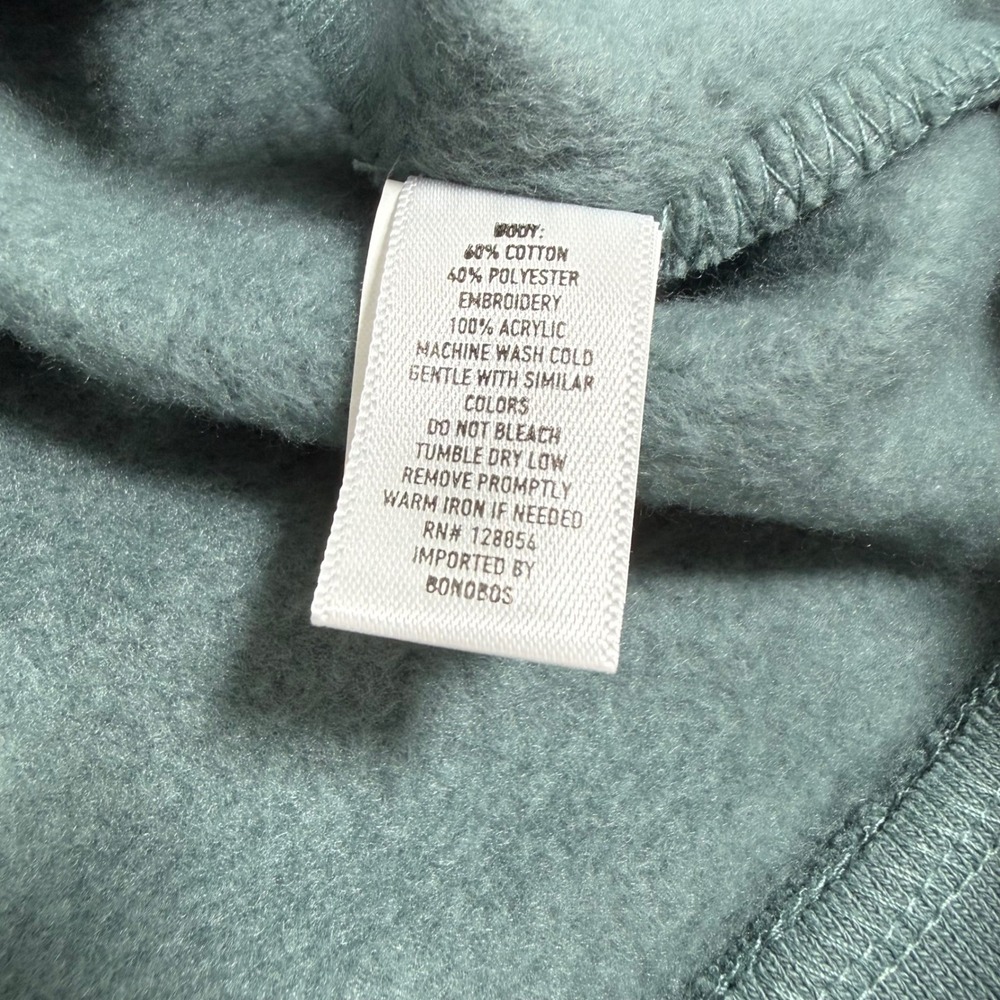 BONOBOS Kids Giraffe Graphic Sweatshirt Light Blue Size 10 - Picture 5 of 8